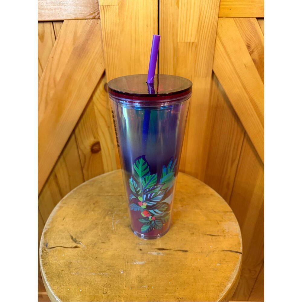 Starbucks American Sign Language ASL Hands 24oz Cold Venti Tumbler (6159)